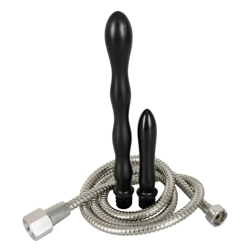 Set di 2 docce intime e Tubo Doccia in Acciaio