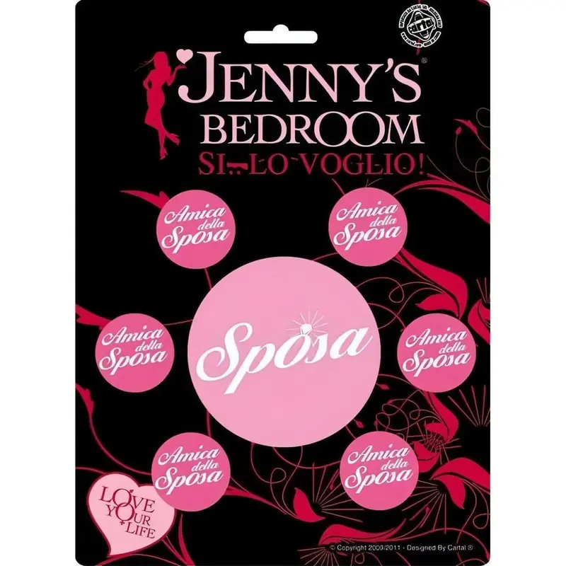 Set spille amica della sposa Jenny's Bedroom