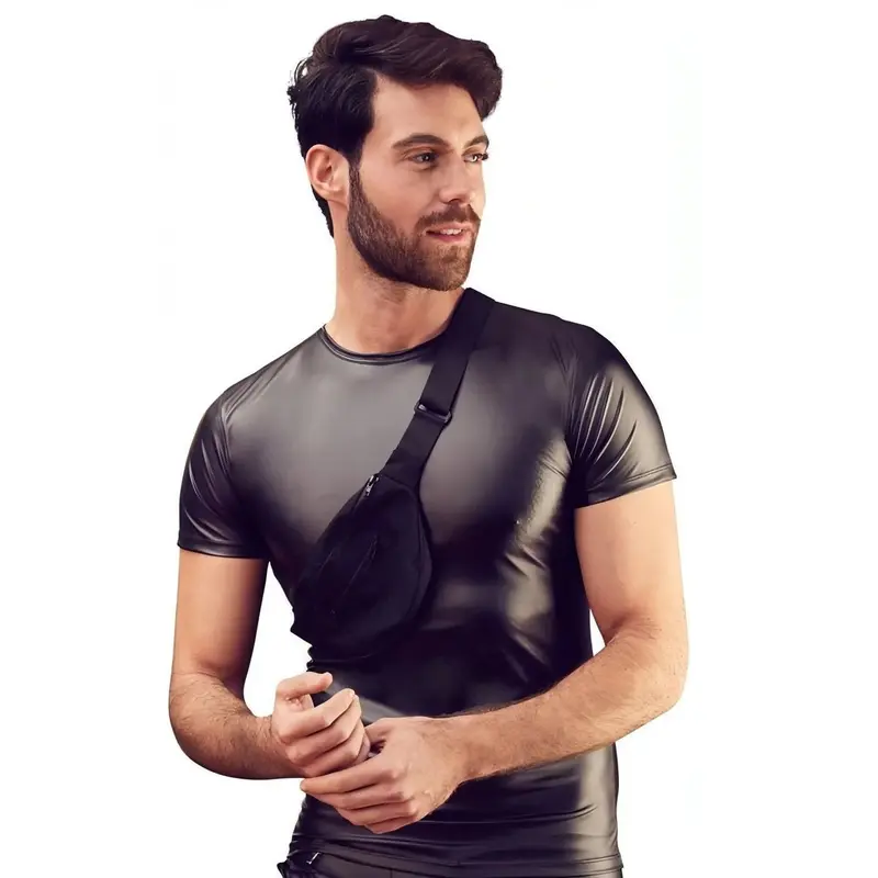 Shirt NEK con marsupio cucito