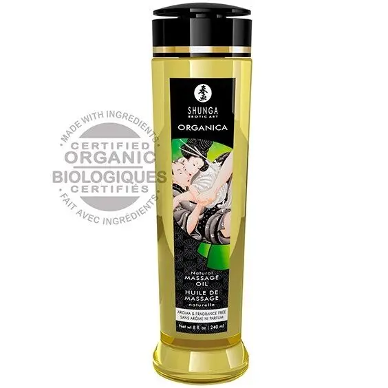 SHUNGA KISSABLE OLIO DA MASSAGGIO BIOLOGICO