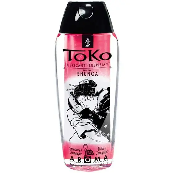 SHUNGA TOKO LUBRIFICANTE AROMA FRAGOLA E CHAMPAGNE