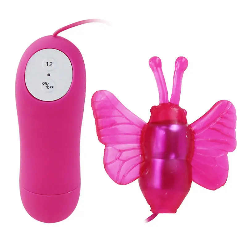 SIMPATICO VIBRATORE STIMOLATORE FARFALLA SEGRETO 12V