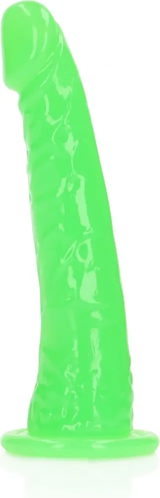 Slim Dildo Suction Cup Glow in the Dark 6''