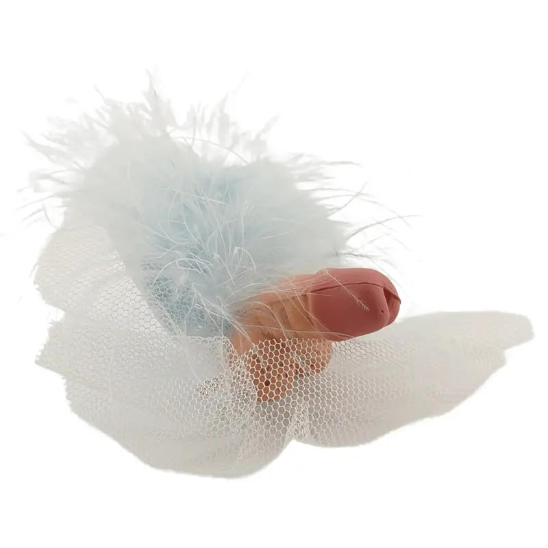 Spilla pisellino marabou SessoPerGioco