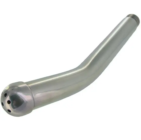 Steel G-spot cleansing nozzle | 20.1 cm | METAL HARD