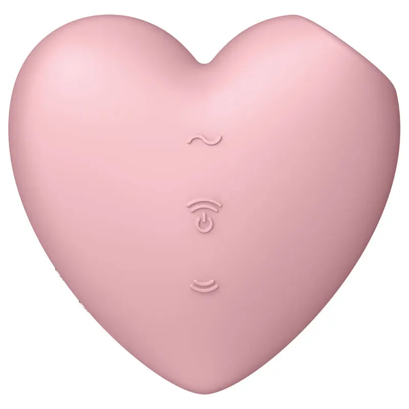 Stimolatore Clitorideo e Vibratore cuore Rosa