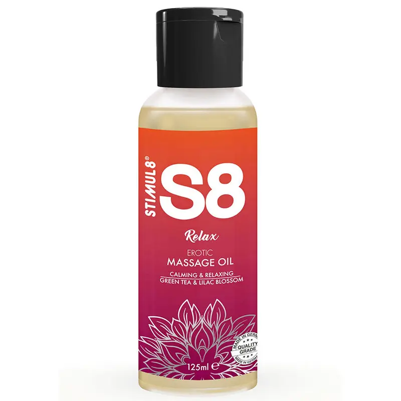 STIMUL8 - S8 RELAX OLIO PER MASSAGGI AL TÈ VERDE 125 ML