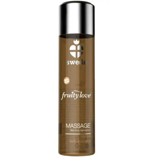 SWEDE FRUITY LOVE OLIO DA MASSAGGIO EFFETTO RISCALDANTE CIOCCOLATO FONDENTE INTENSO 60 ML.