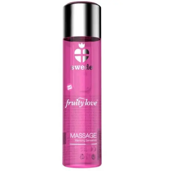 SWEDE FRUITY LOVE OLIO DA MASSAGGIO EFFETTO RISCALDANTE POMPELMO ROSA CON MANGO 60 ML.
