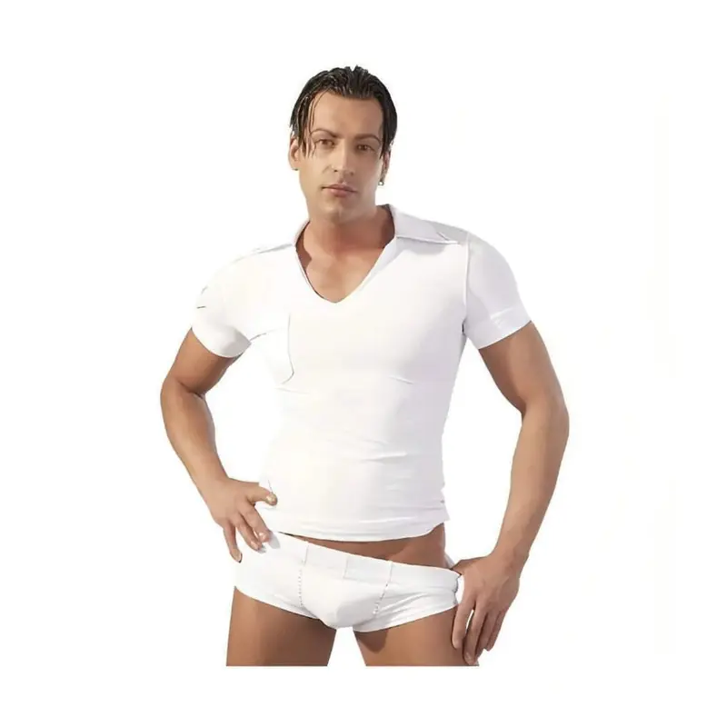 T-shirt bianca Svenjoyment