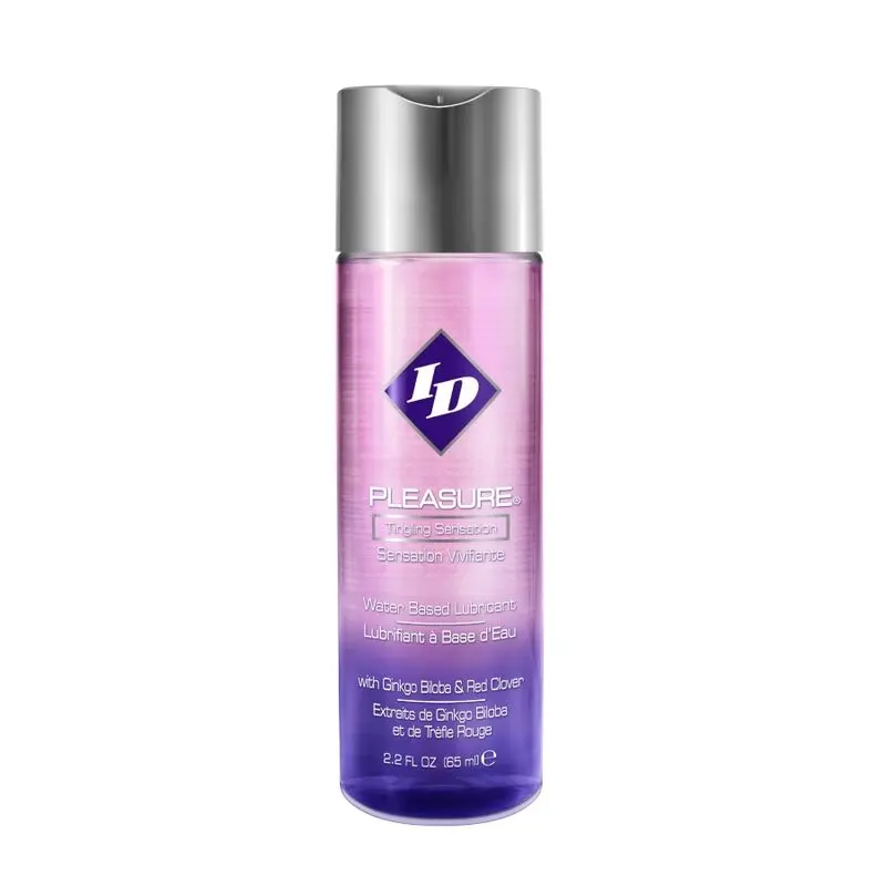 Tingling Water-Based Lubricant with Ginkgo & Red Clover | 65 ml | ID PLEASURE