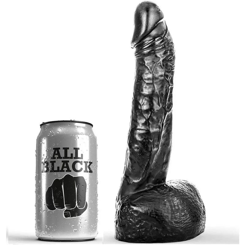 TUTTO NERO - DILDO CON PUGNO 20 CM