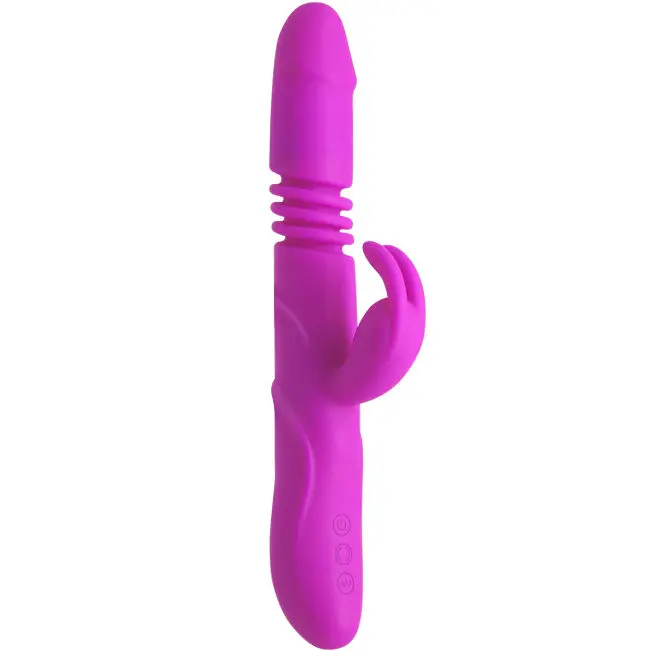 Up-&-Down dual-action rabbit vibrator | 27 cm × 3.5 cm | PRETTY LOVE