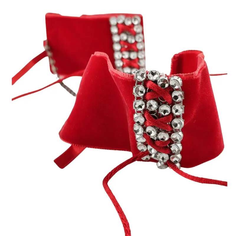 Velvet Lusty Cuffs Désir d'Amour