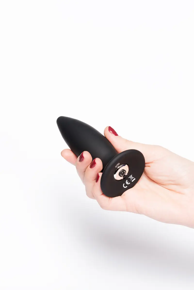 VIBRATING BUTT PLUG - BLACK VELVETS