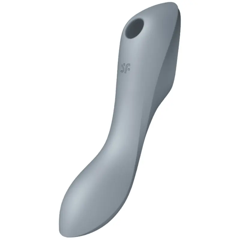VIBRATORE A IMPULSI D'ARIA SATISFYER CURVY TRINITY 3 - GRIGIO