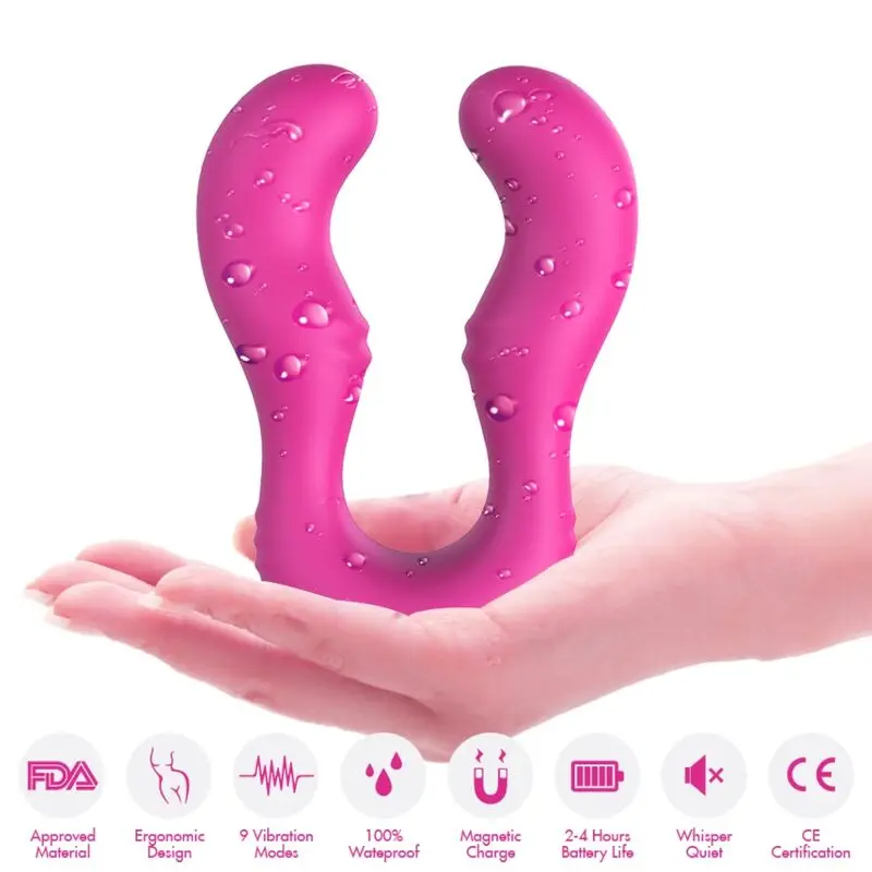 Vibratore Doppio per Vulve