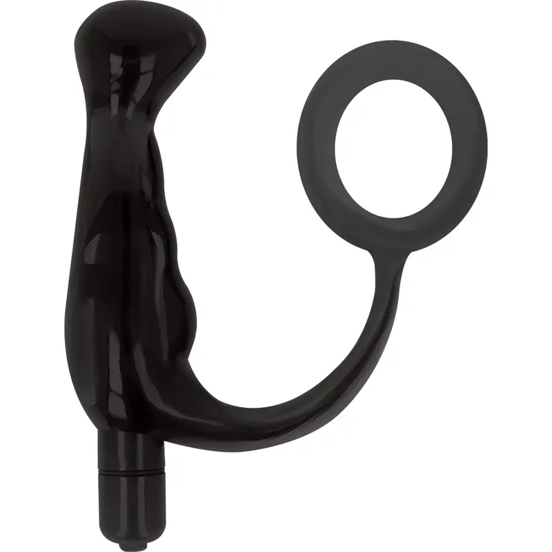 VIBRATORE PROSTATICO NERO 10 CM
