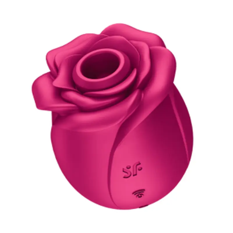 Vibratore Succhiaclitoride a forma di rosa